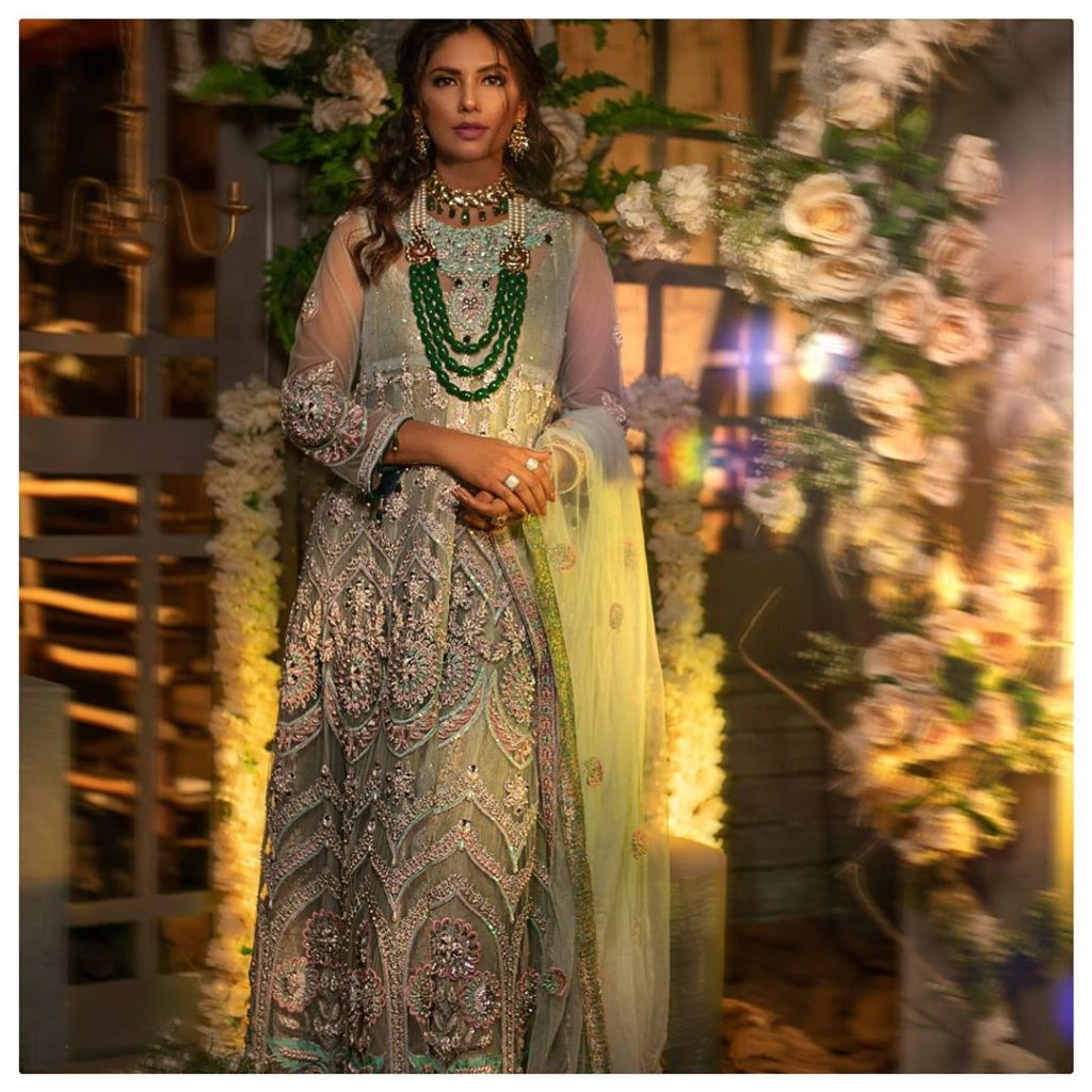 Sunita Marshall In Flora Extension Collection By Saira Noor