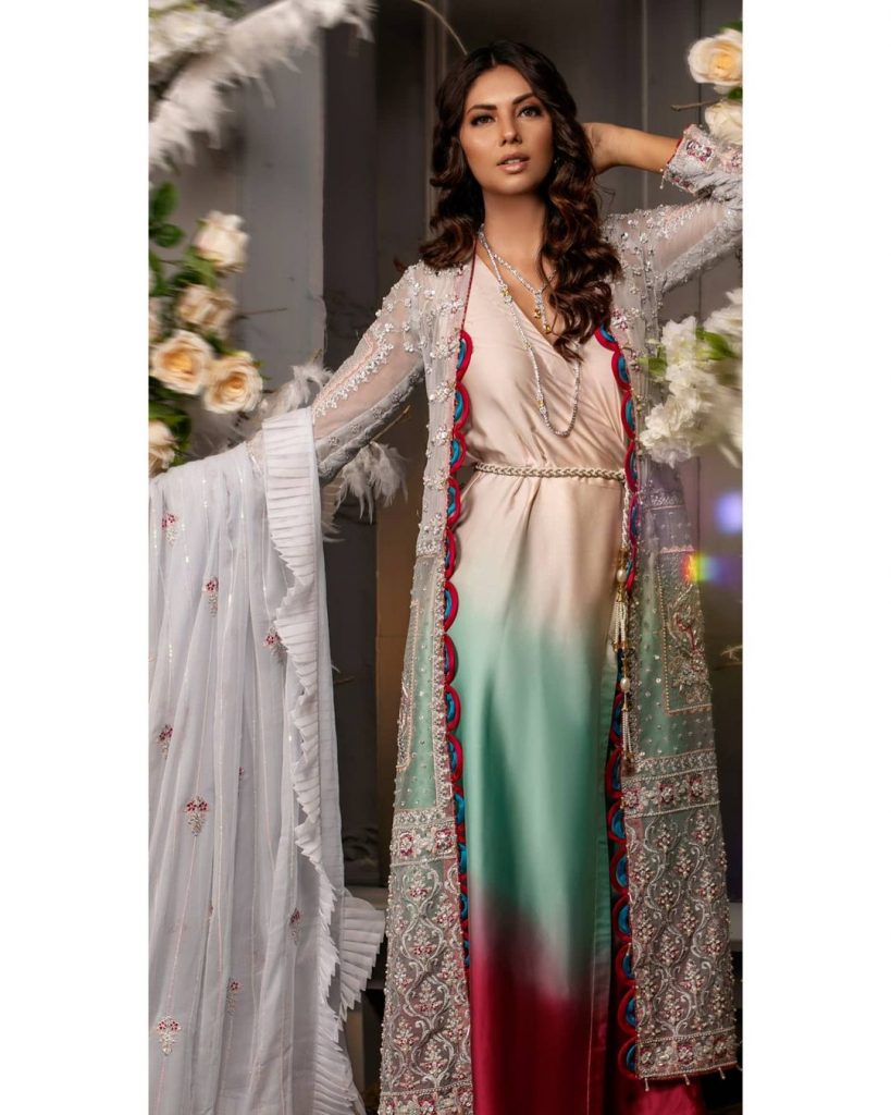 Sunita Marshall In Flora Extension Collection By Saira Noor