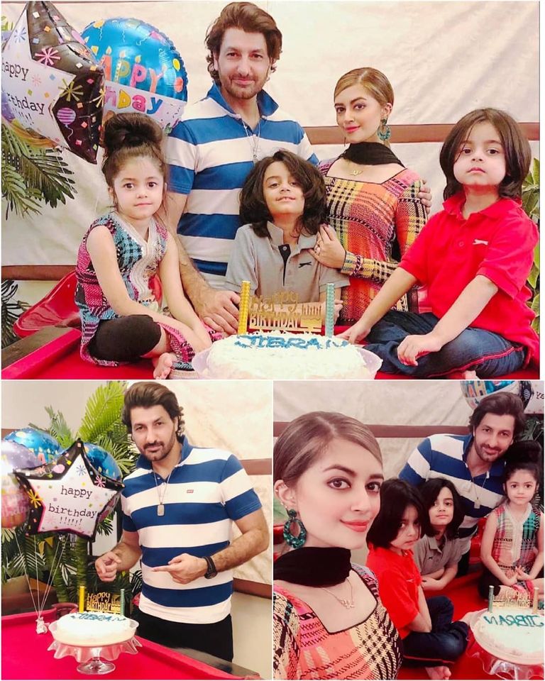 Syed Jibran Celebrated his Birthday with Family