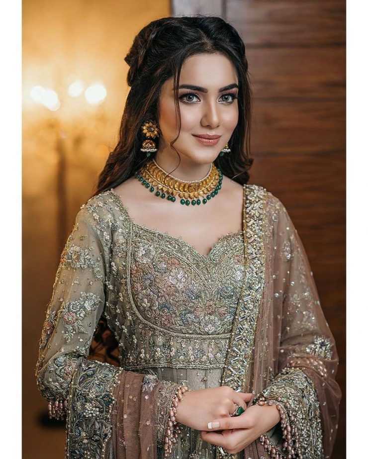Syeda Tuba Aamir Dolled Up By Akif Ilyas For A Bridal Shoot Reviewit.pk