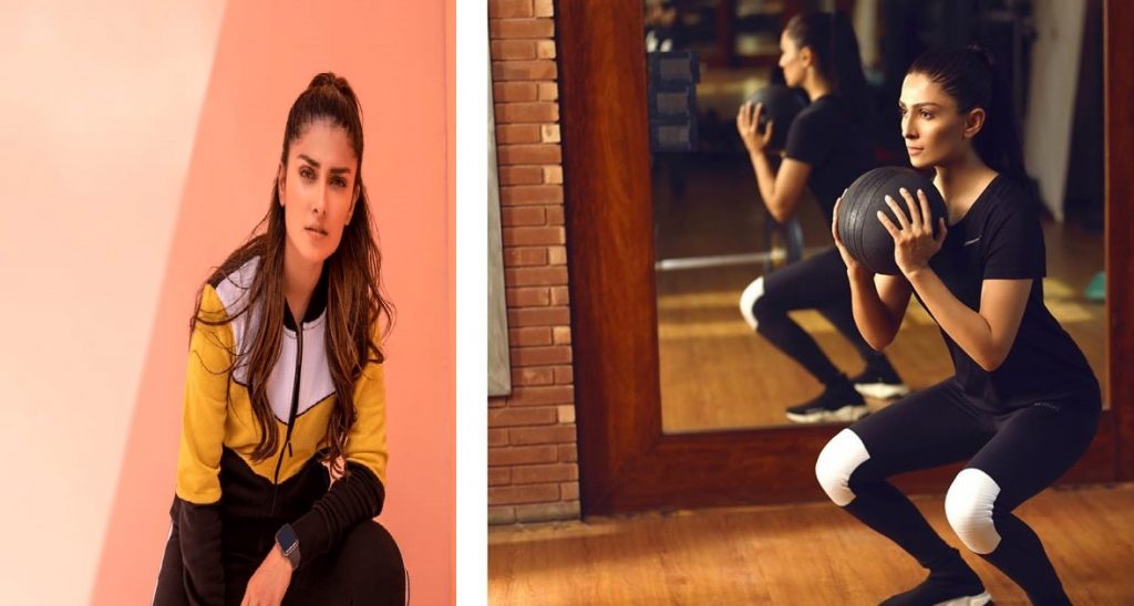 Sporty Look of The Lovely Ayeza Khan - Complete Collection