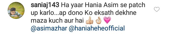 Why Hania Aamir And Asim Azhar Unfollowed Each Other