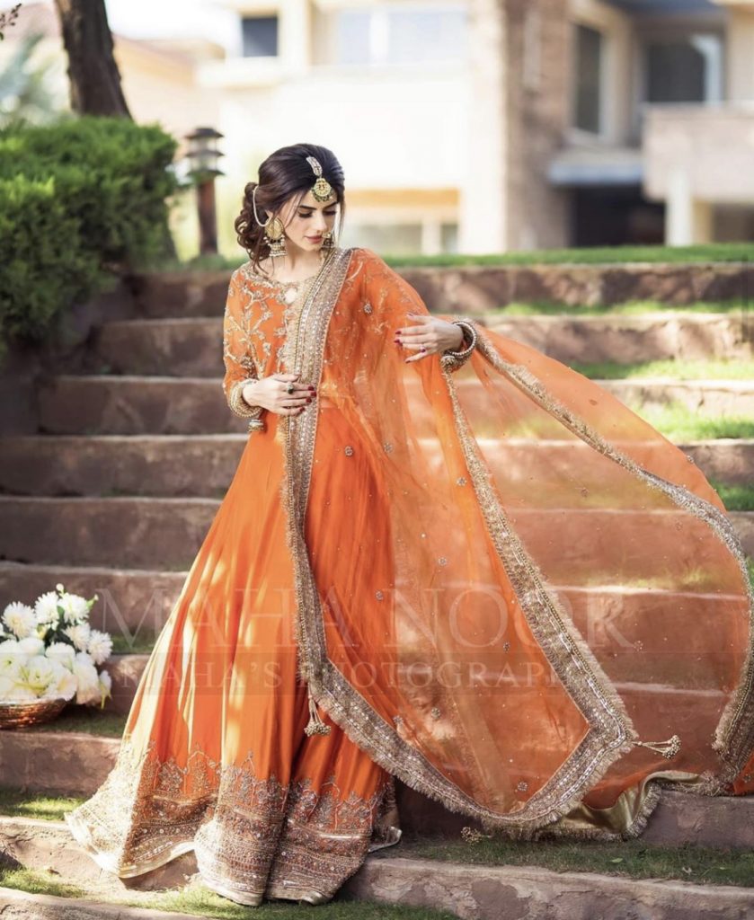 Stunning Bridal Pictures Of Zubab Rana For Faiza Salon