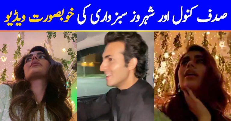 Sadaf Kanwal, Shahroz Sabzwari Having Fun At Musical Night