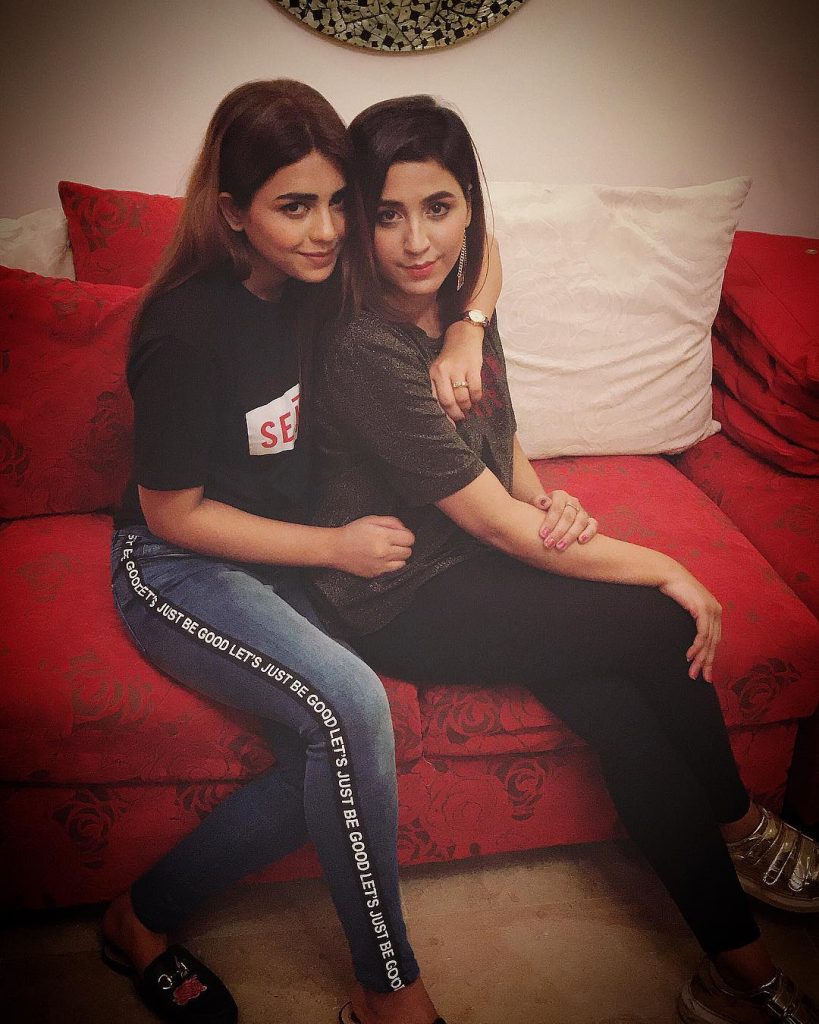 Actress Anumta Qureshi with her Sister Misbah