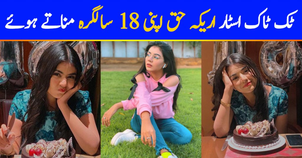 Tiktok Star Areeka Haq Celebrating Her 18th Birthday - Beautiful Pictures