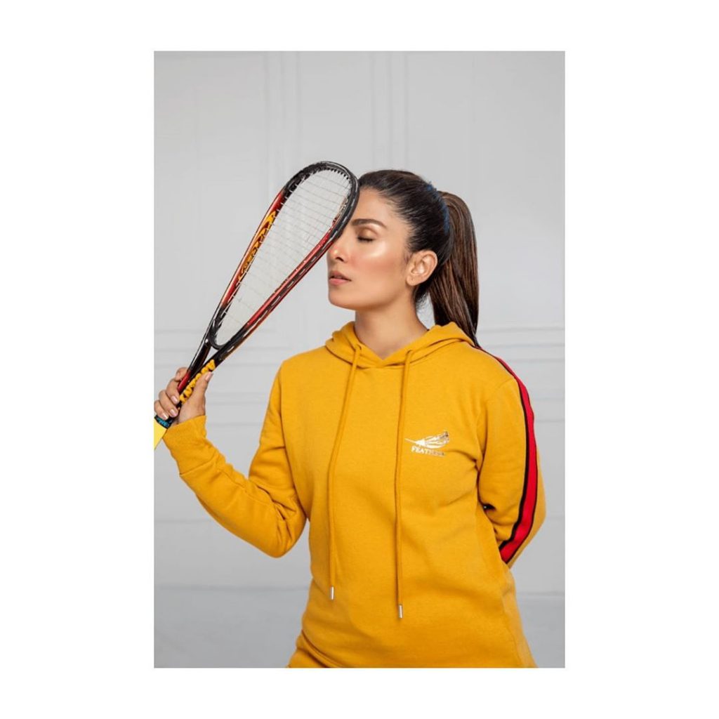 Sporty Look of The Lovely Ayeza Khan - Complete Collection