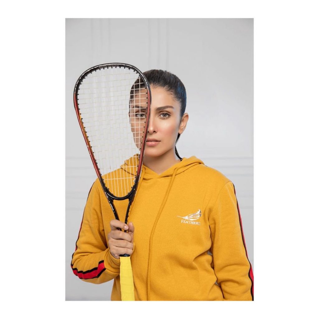 Sporty Look of The Lovely Ayeza Khan - Complete Collection