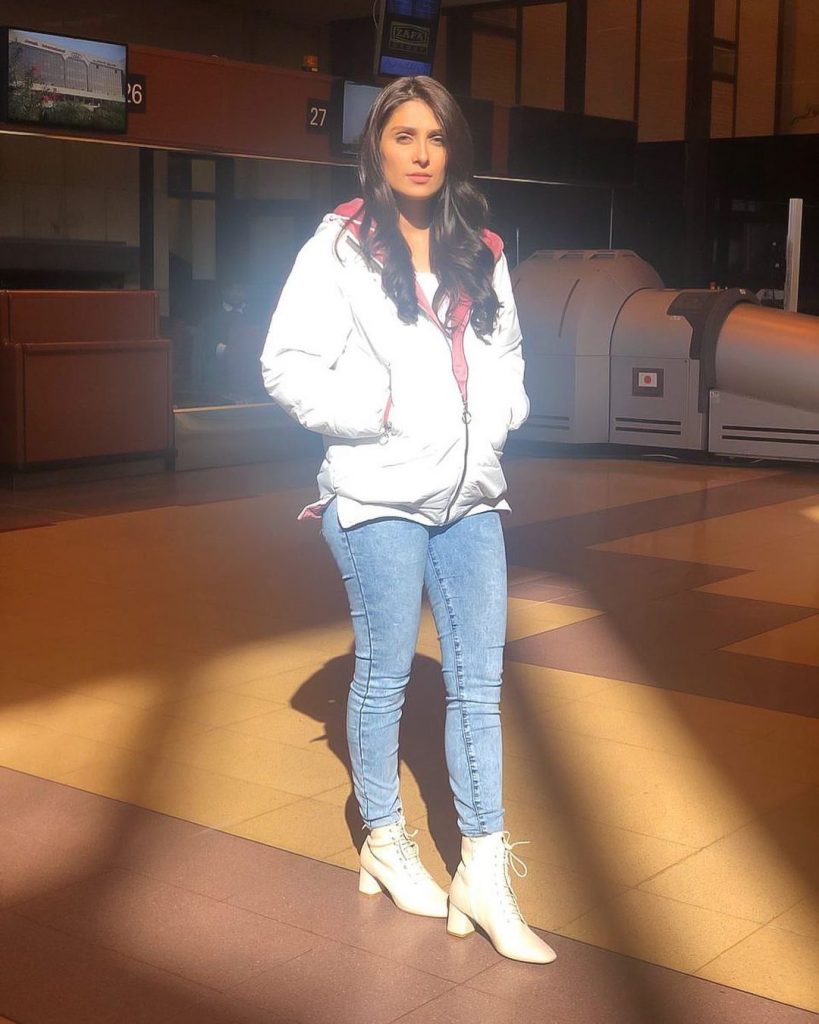 Sporty Look of The Lovely Ayeza Khan - Complete Collection