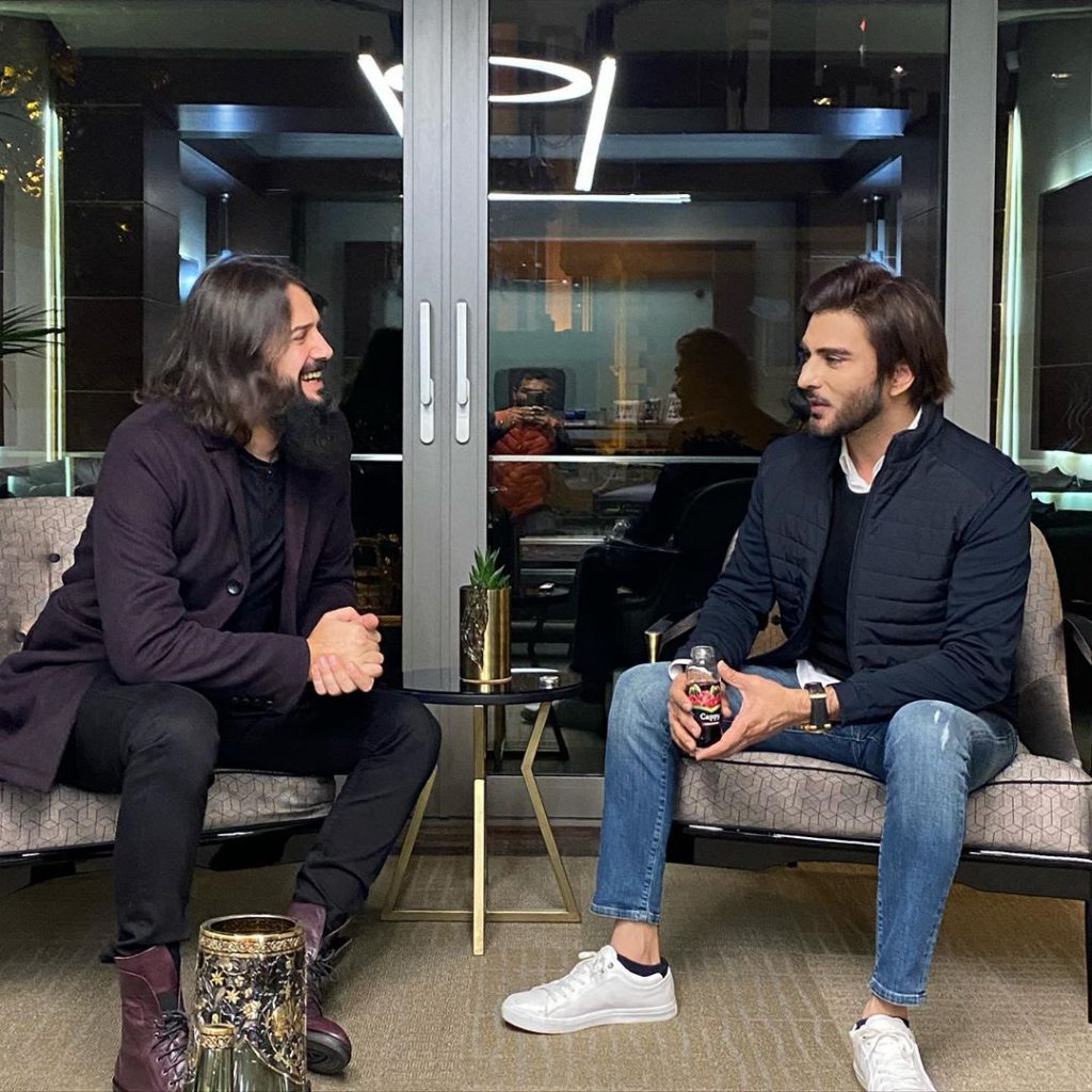 Imran Abbas Meets The Famous Turkish Star