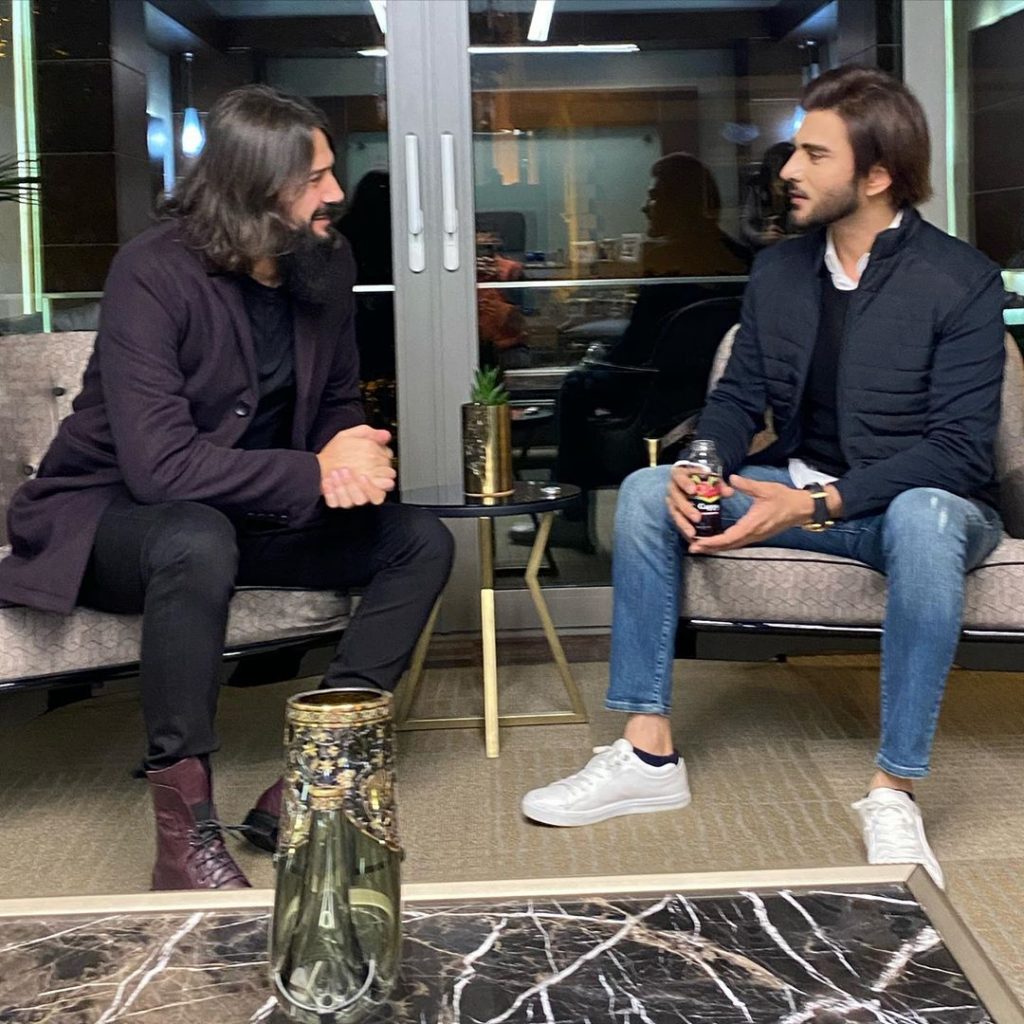 Imran Abbas Meets The Famous Turkish Star