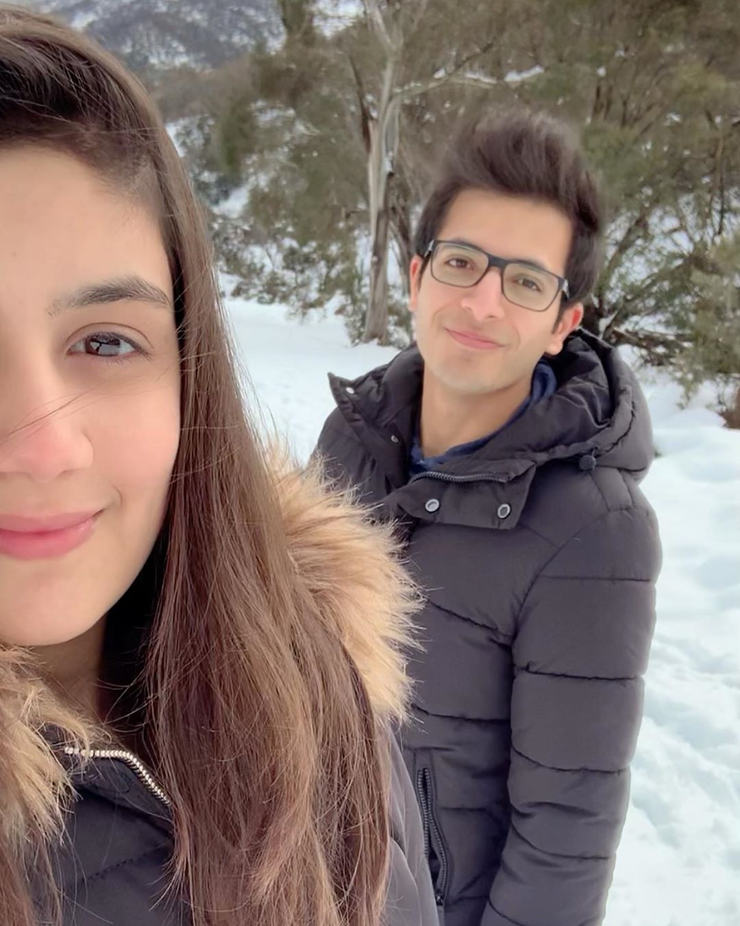 Urwa and Mawra Hocane Brother Inse Yazdan with his Wife