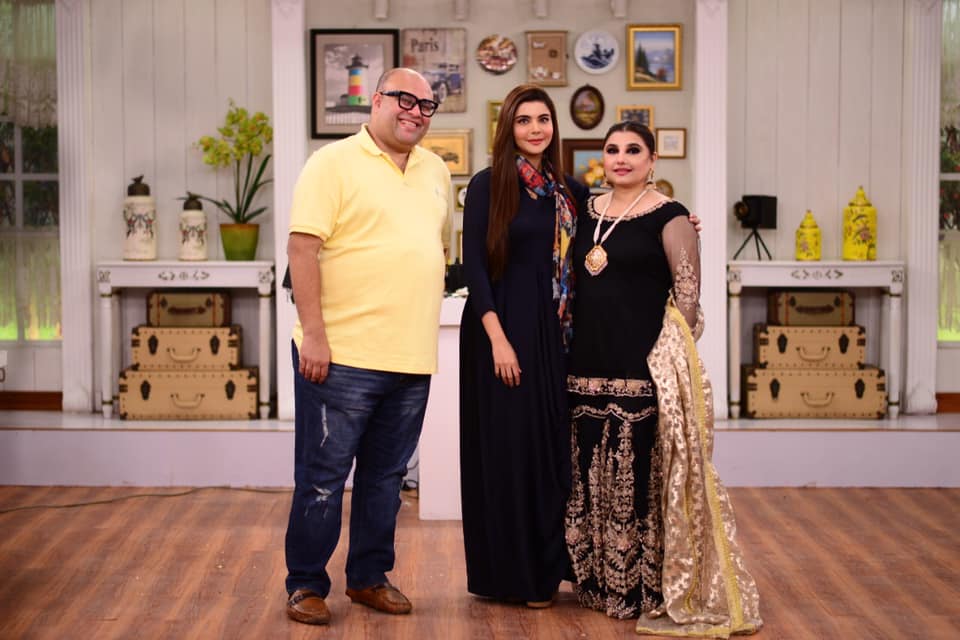 Beautiful Pictures of Javeria Saud in Nida Yasir Morning Show