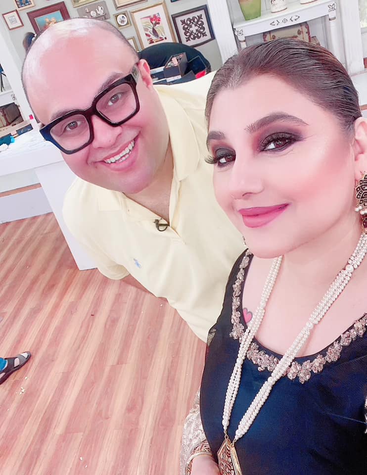 Beautiful Pictures of Javeria Saud in Nida Yasir Morning Show