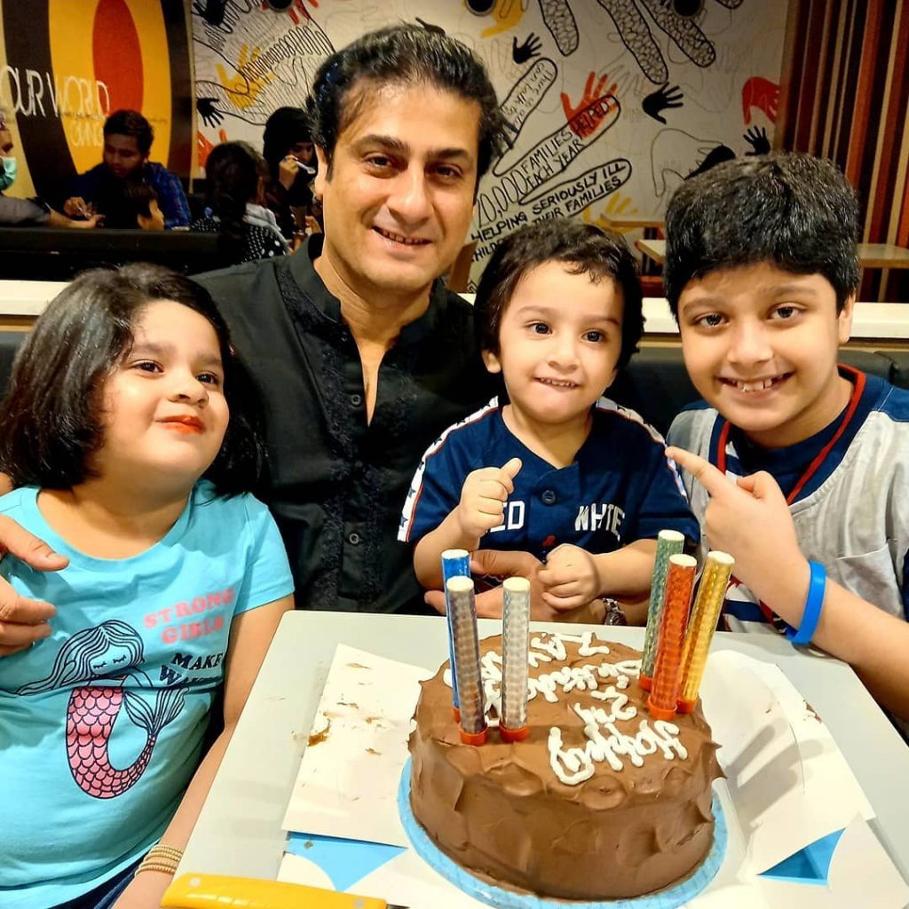 Kamran Jeelani Celebrates His Sons Birthday