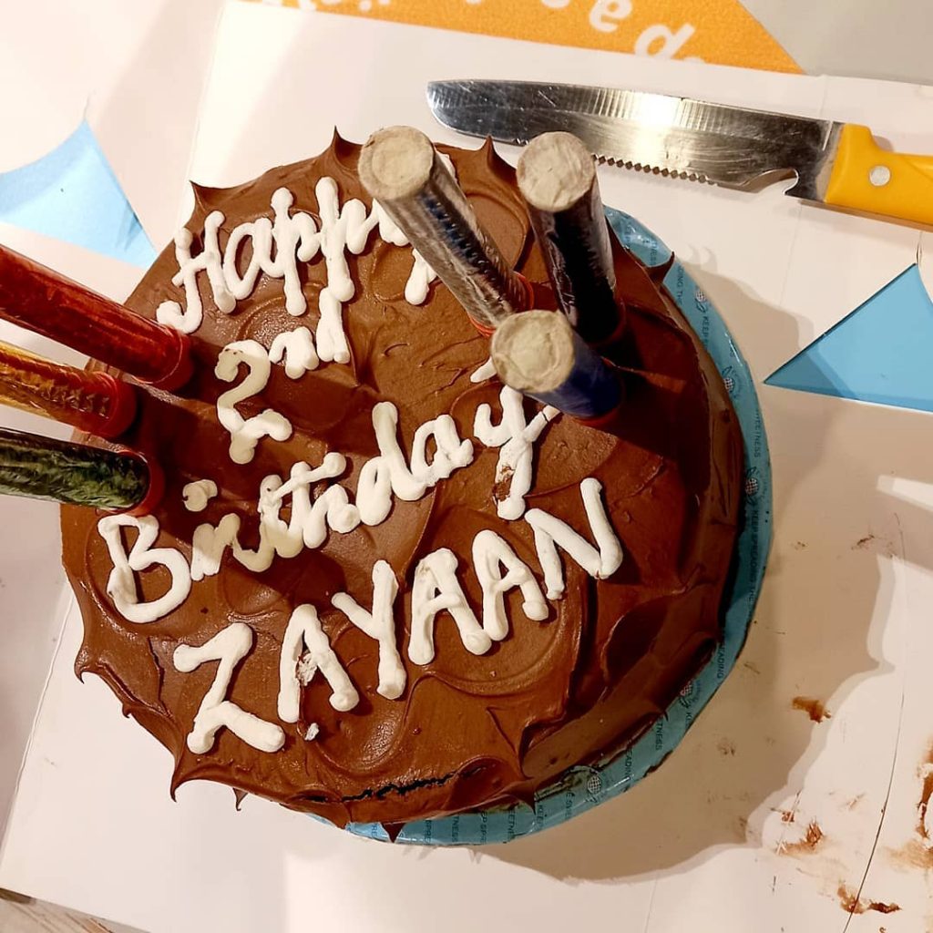 Kamran Jeelani Celebrates His Sons Birthday