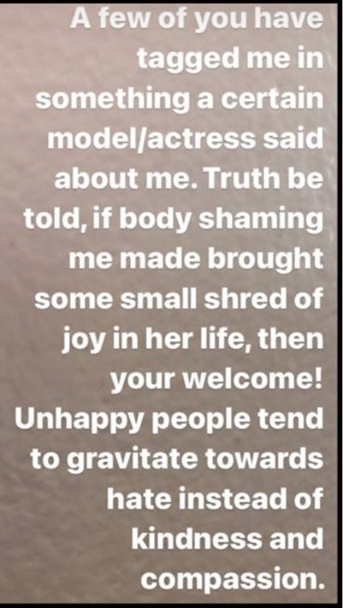 Former Super Model Aaminah Haq Reacts To Body Shaming