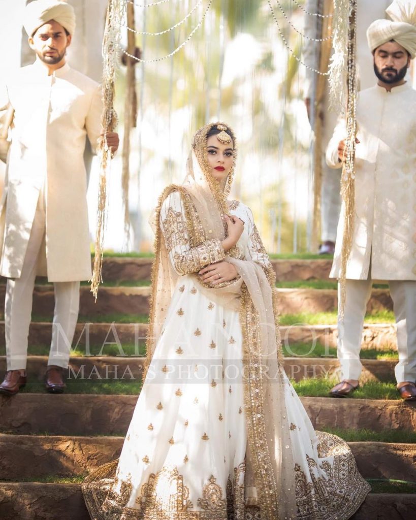 Minal Khan Looks Gorgeous In Her Latest Bridal Shoot