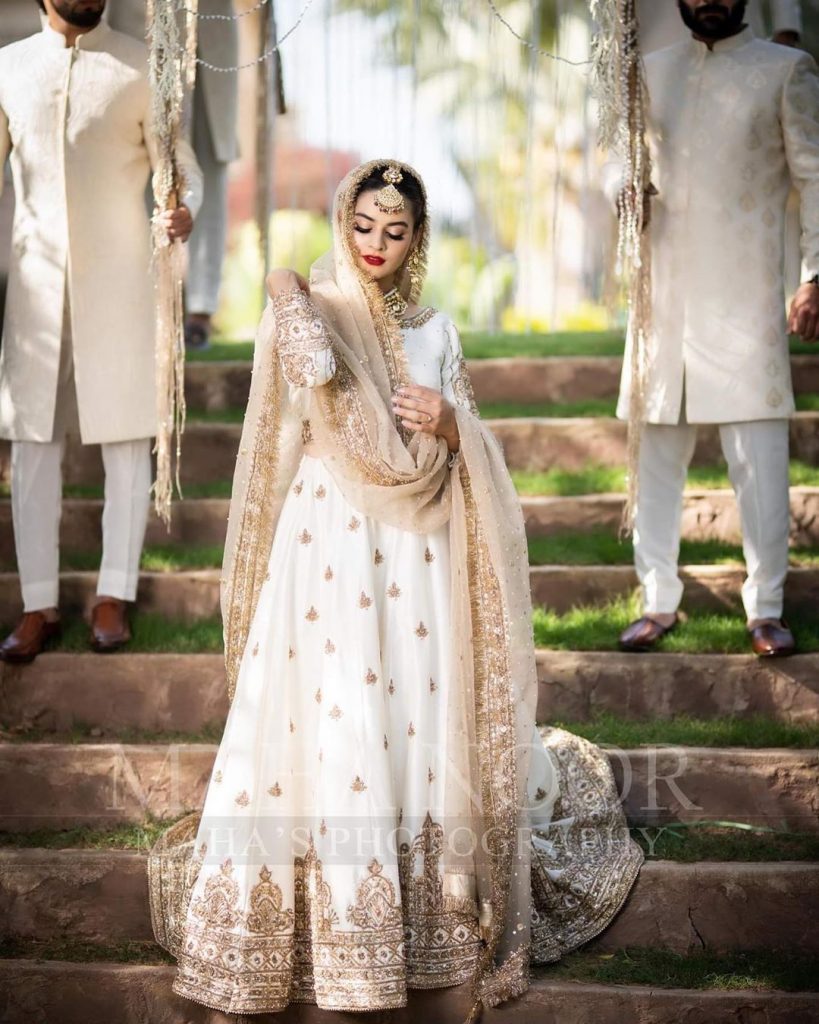 Minal Khan Looks Gorgeous In Her Latest Bridal Shoot