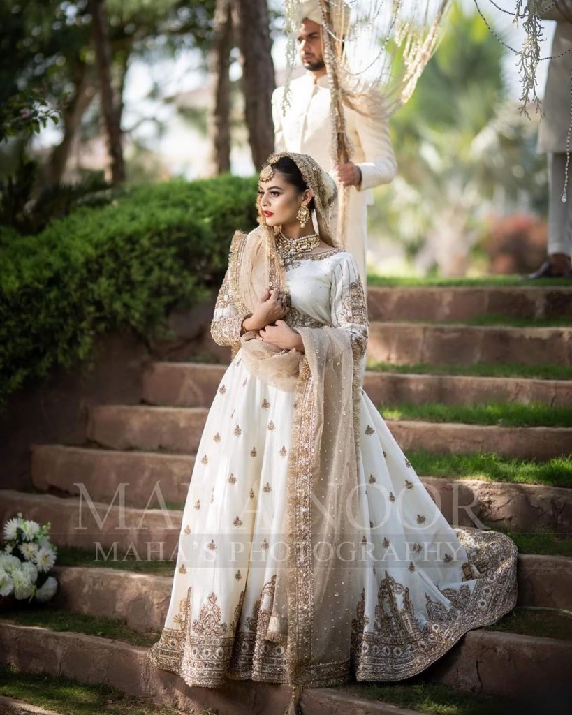 Minal Khan Looks Gorgeous In Her Latest Bridal Shoot