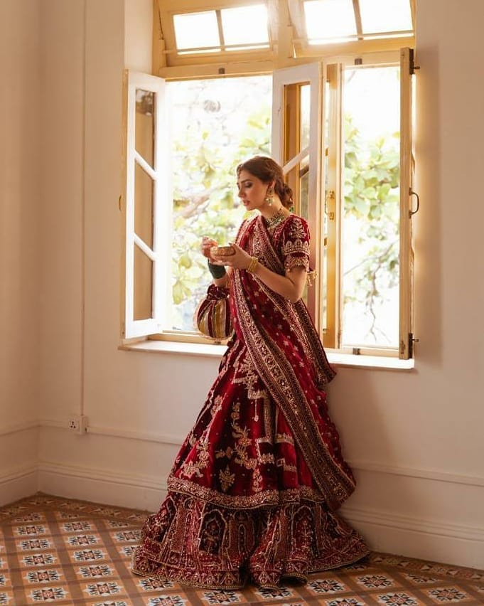 Mahira Khan Stuns In MNR Latest Bridal Collection