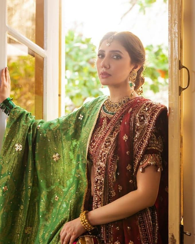 Mahira Khan Stuns In MNR Latest Bridal Collection