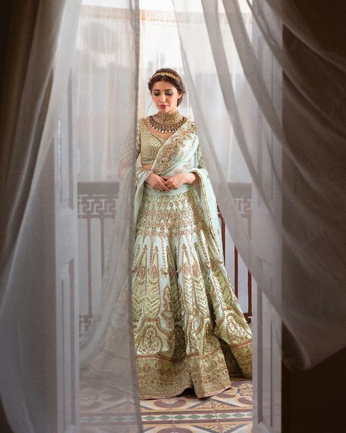 Mahira Khan Stuns In MNR Latest Bridal Collection