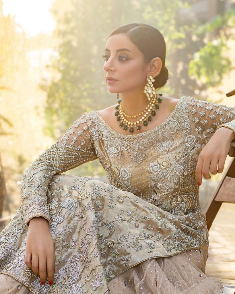Sarwat Gilani Spotted Sparkling In Her Latest Bridal Shoot