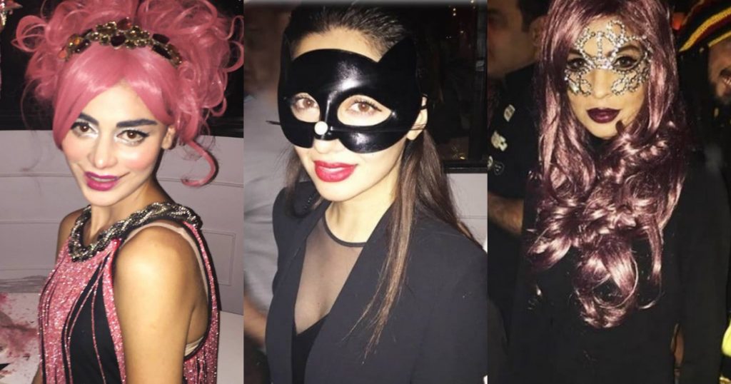 Pakistani Celebrities At Halloween Parties