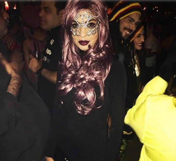 Pakistani Celebrities At Halloween Parties