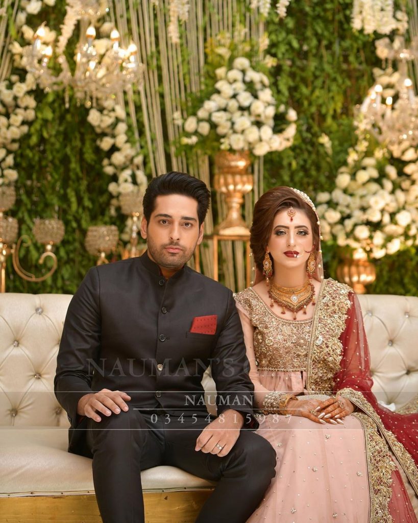 Salman Saeed And His Wife On The Set Of Morning At Home With Nadia Khan