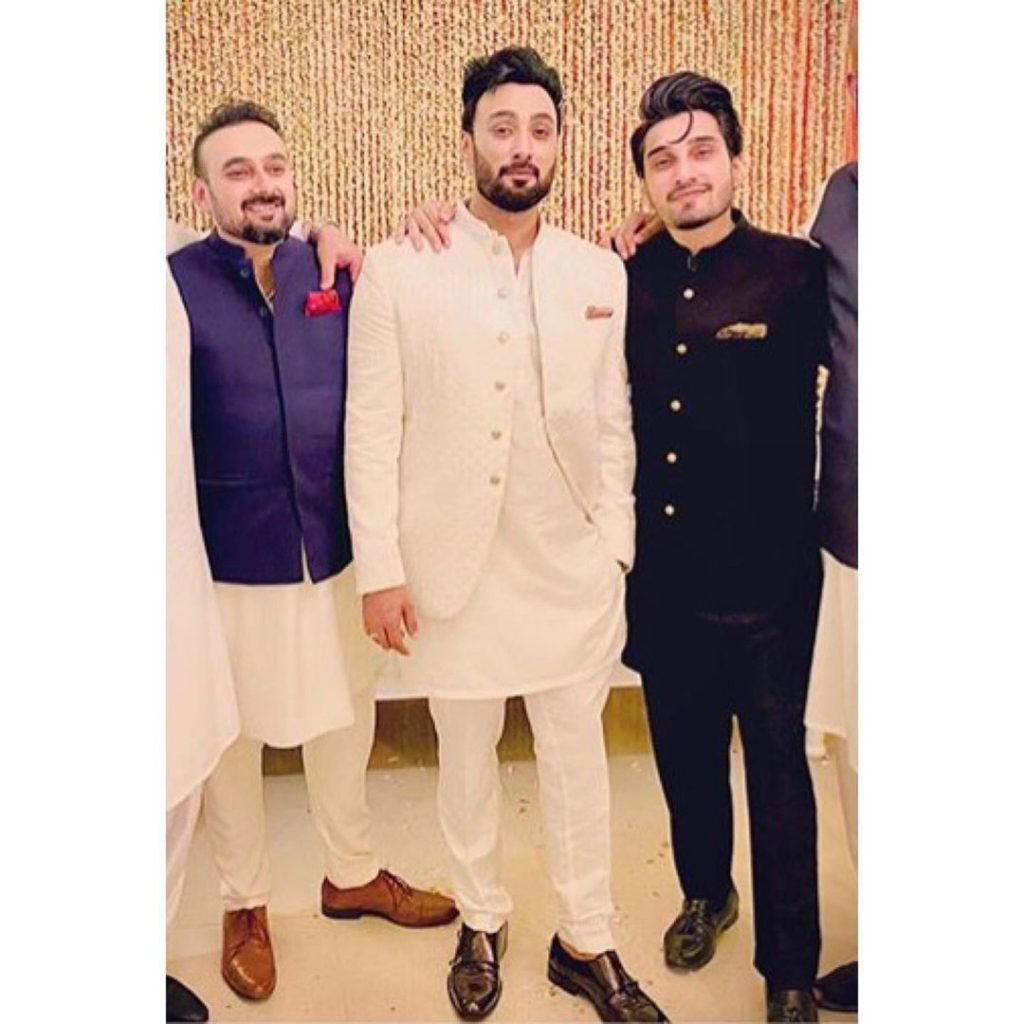 Siblings Of Sana Javed At Her Wedding