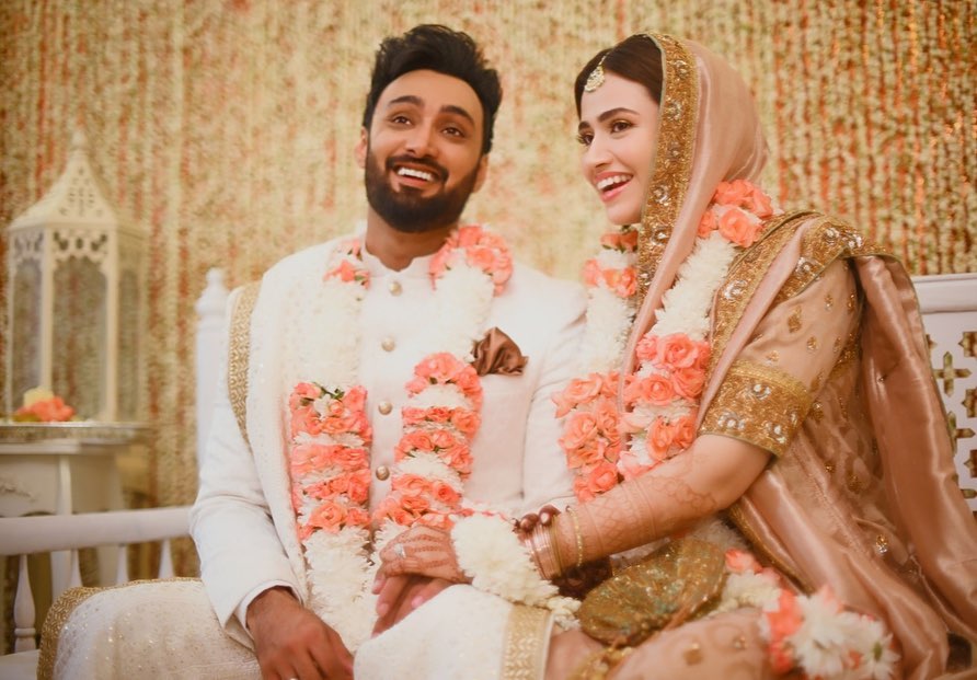 Siblings Of Sana Javed At Her Wedding