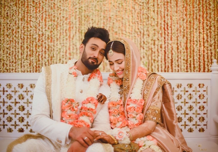 Siblings Of Sana Javed At Her Wedding