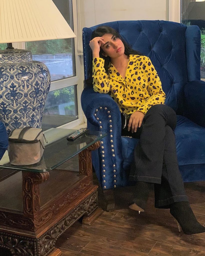 Sarah Khan Is All In For Every Shade Of Yellow This Season