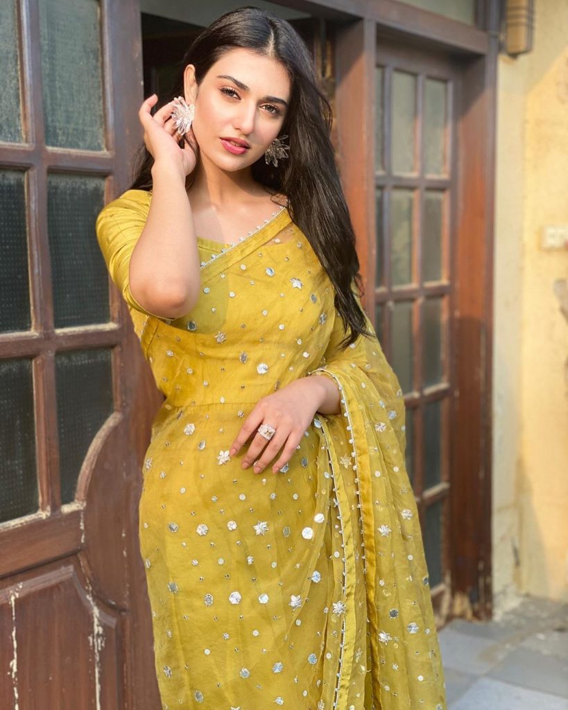 Sarah Khan Is All In For Every Shade Of Yellow This Season