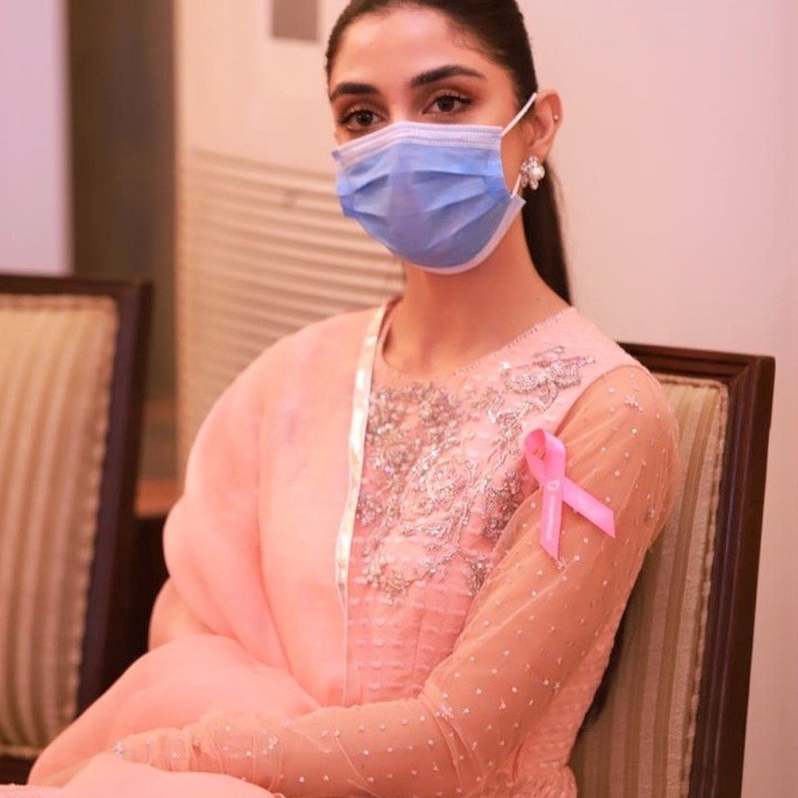 Maya Ali Spotted At Breast Cancer Awareness Event