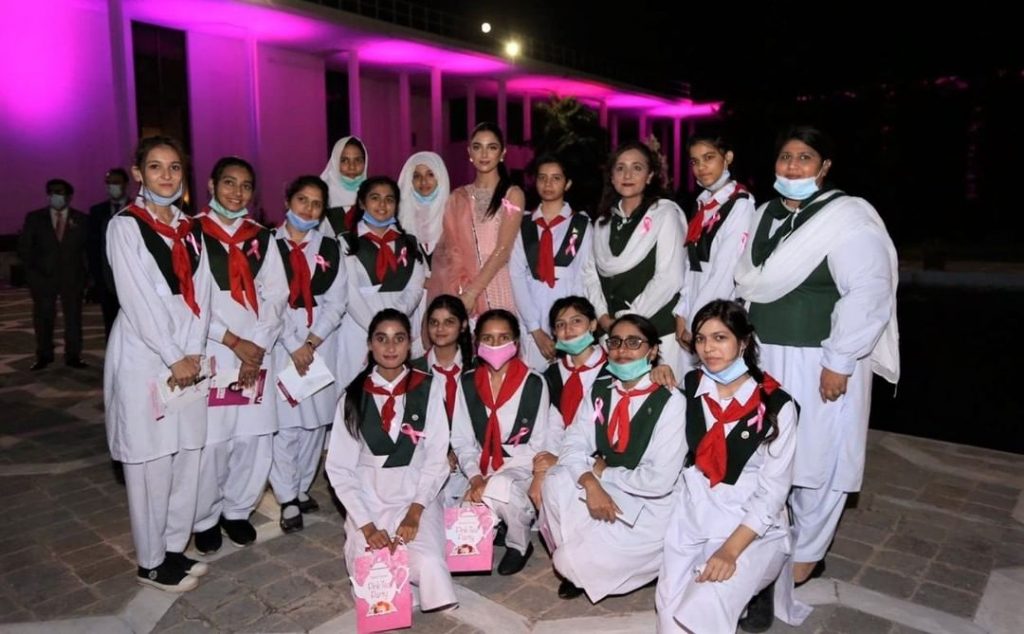 Maya Ali Spotted At Breast Cancer Awareness Event