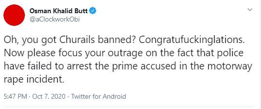 Osman Khalid Butt Getting Some Serious Bashing on Twitter