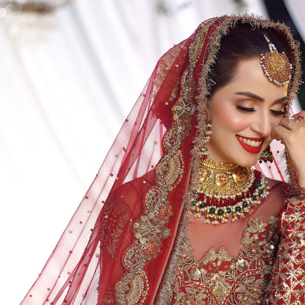 Latest Bridal Shoot Presenting Nimra Khan