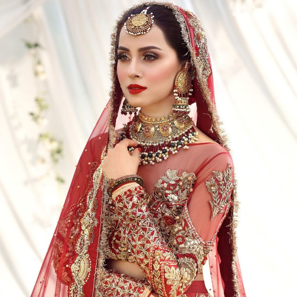 Latest Bridal Shoot Presenting Nimra Khan