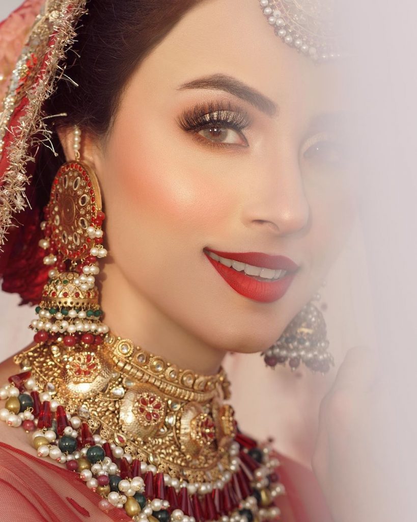 Latest Bridal Shoot Presenting Nimra Khan