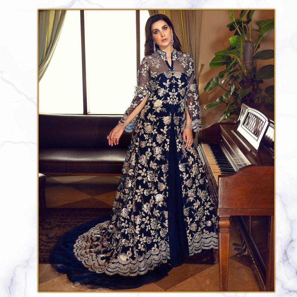 Glamorous Areeba Habib In Zainab Chottanis Latest Collection