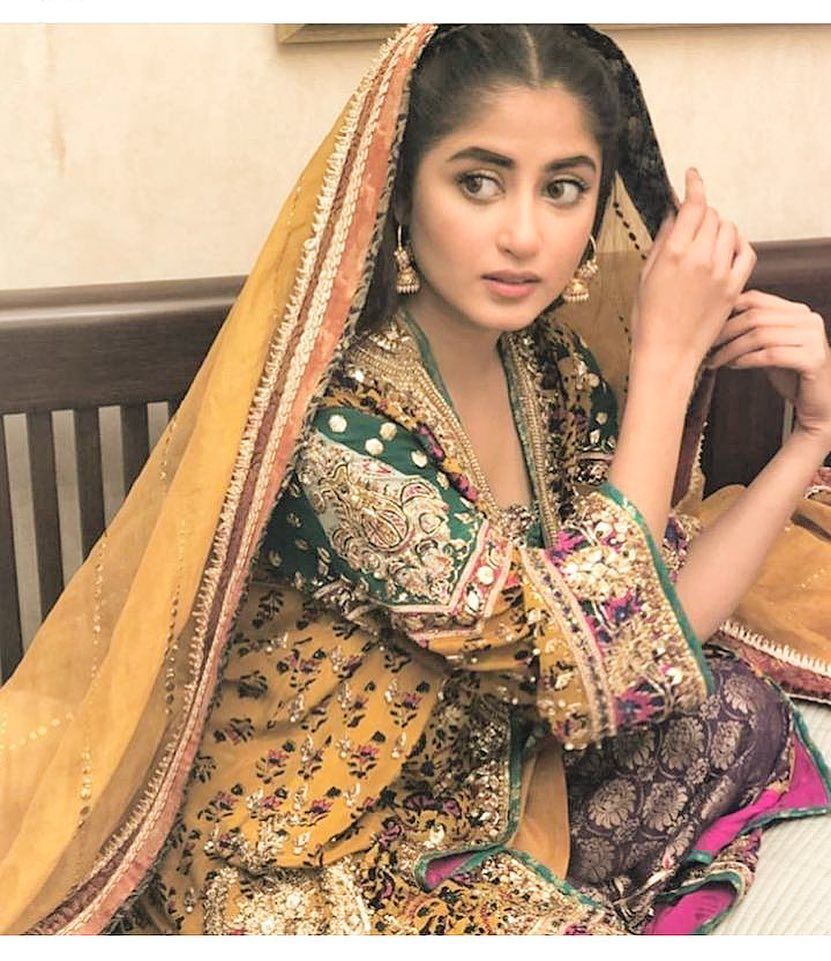 25 Beautiful Pictures Of Sajal Ali In Yellow