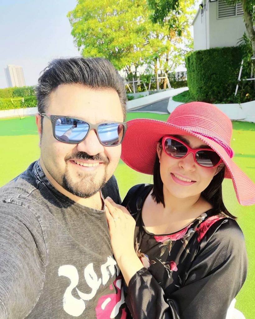 Ahmed Ali Butt Wished Wedding Anniversary To Wife In Sweet Note