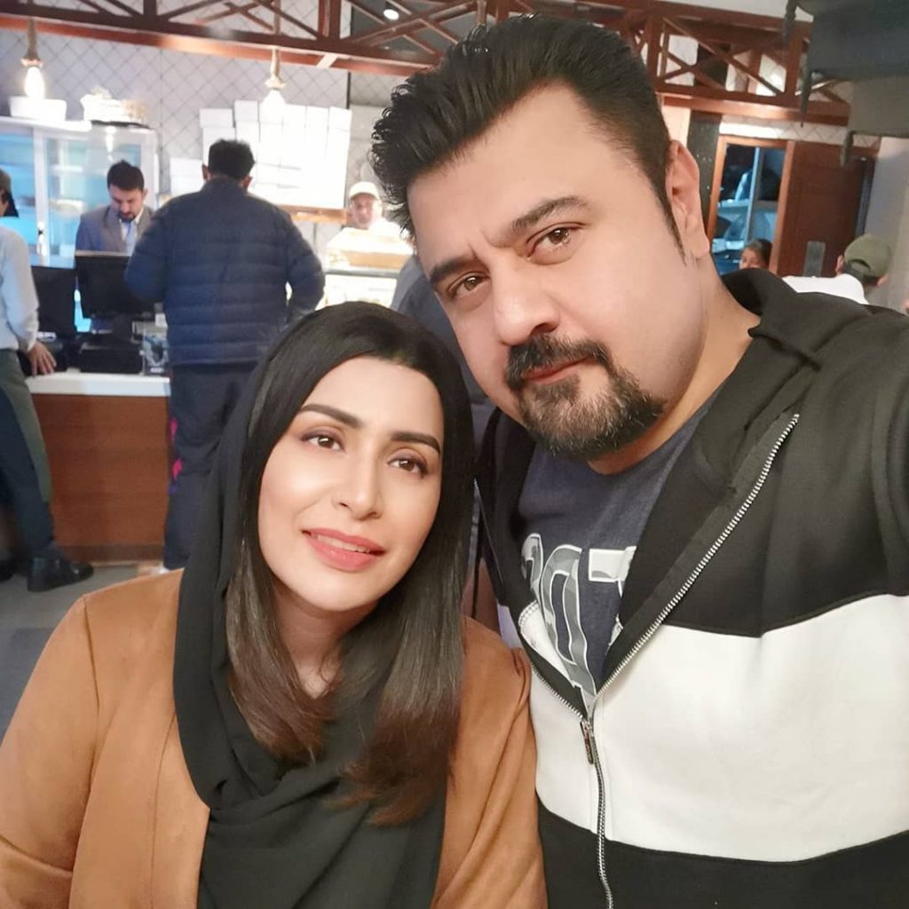 Ahmed Ali Butt Wished Wedding Anniversary To Wife In Sweet Note