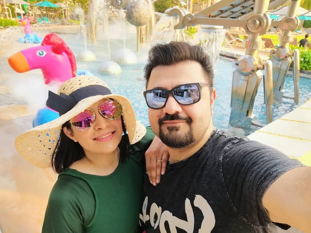 Ahmed Ali Butt Wished Wedding Anniversary To Wife In Sweet Note