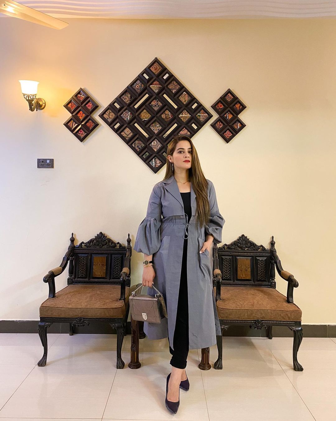 Aiman Khan Latest Pictures in her own Brand Aiman Minal Closet