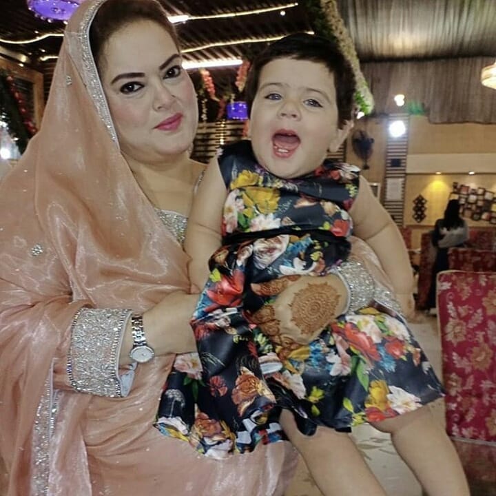 Aiman Khan Spotted at Family Wedding Event