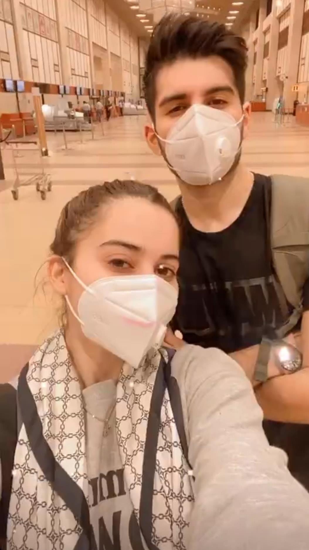 Aiman Khan and Muneeb Butt Flying to Turkey for Vacation